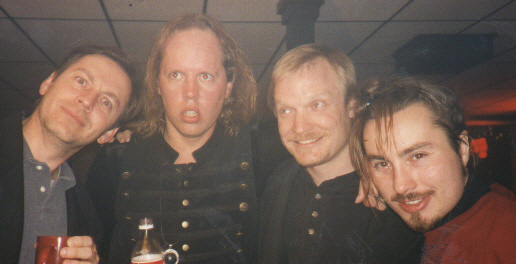 Dave, Scott, Jeff and Christian, 1996