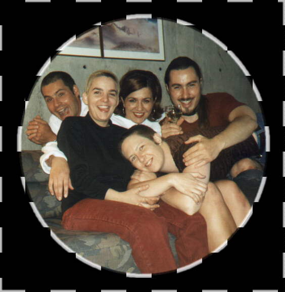 Alexander, Gail, Susan, Christian and Rachel, 1996