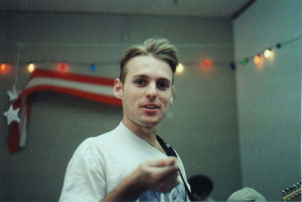 Mike "Buttike" Ballamis, original Poink guitarist, 1995