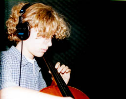 Nic Epperson on cello, 1998
