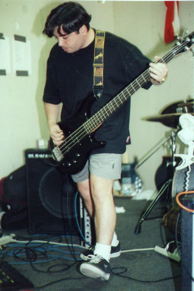 Antonio Garcia on bass, 1995